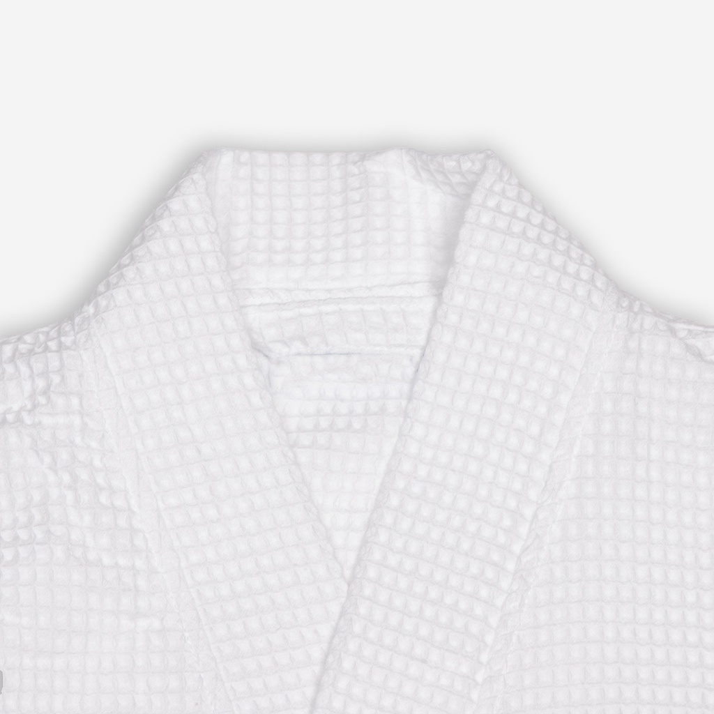 Waffle Robe — Neck
