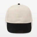 Two-Tone 5 Panel Baseball Cap