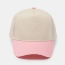 Two-Tone 5 Panel Baseball Cap