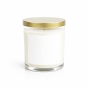 Straight-Sided Clear Glass Candle 12.5oz - Libbey 2917