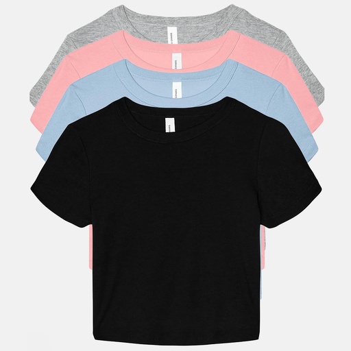 Bella Canvas Women's Micro Rib Baby Tee 1010