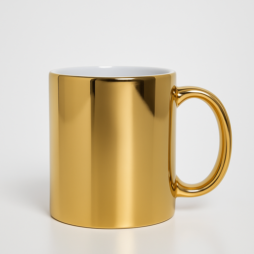 [K36-G] Mug 11oz Chrome (Gold)