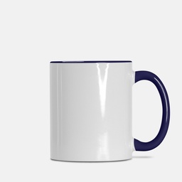 [K20-DRKBLU] Mug 11 oz. (Dark Blue + White)